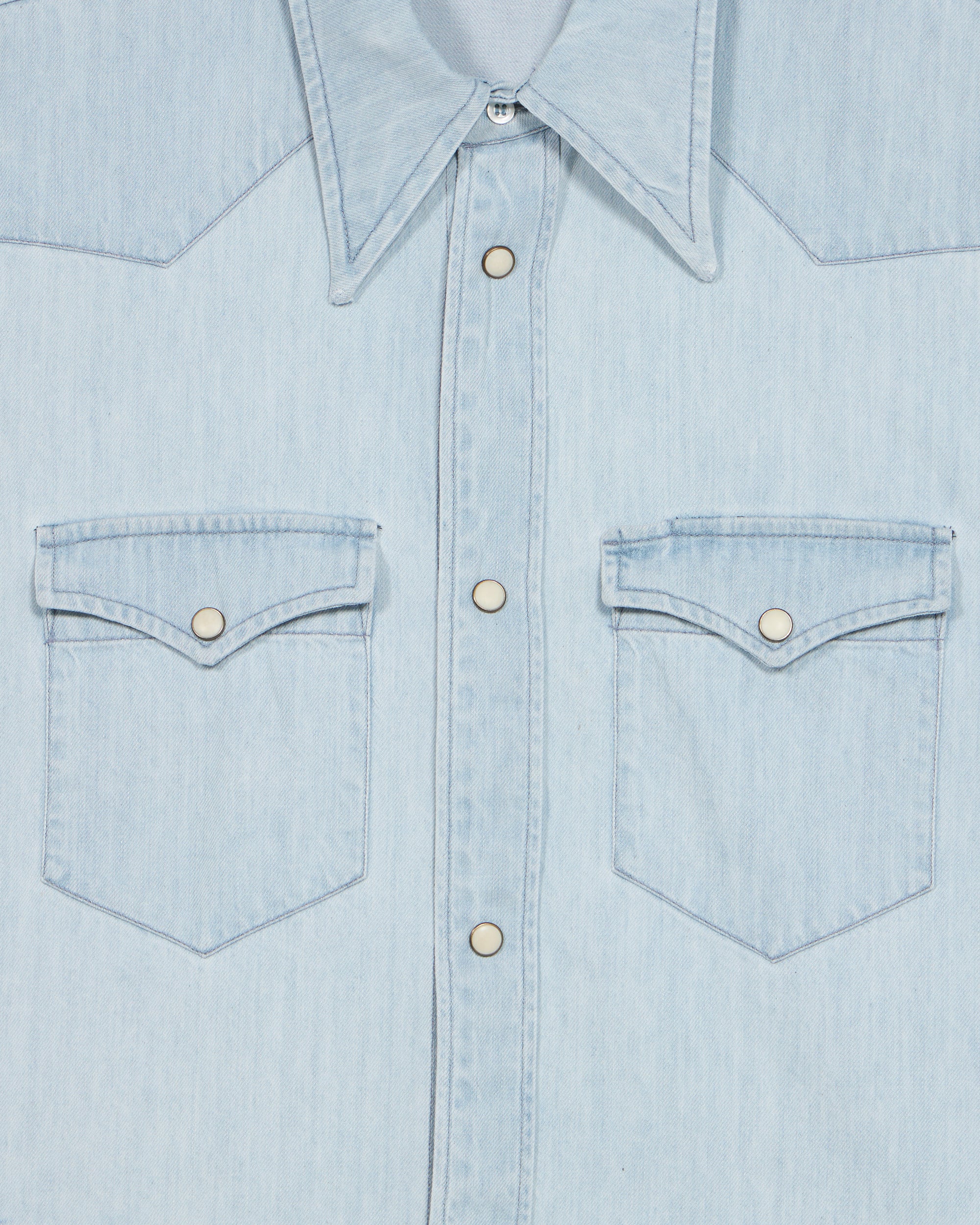Yellowstone Camicia In Denim Stone Wash
