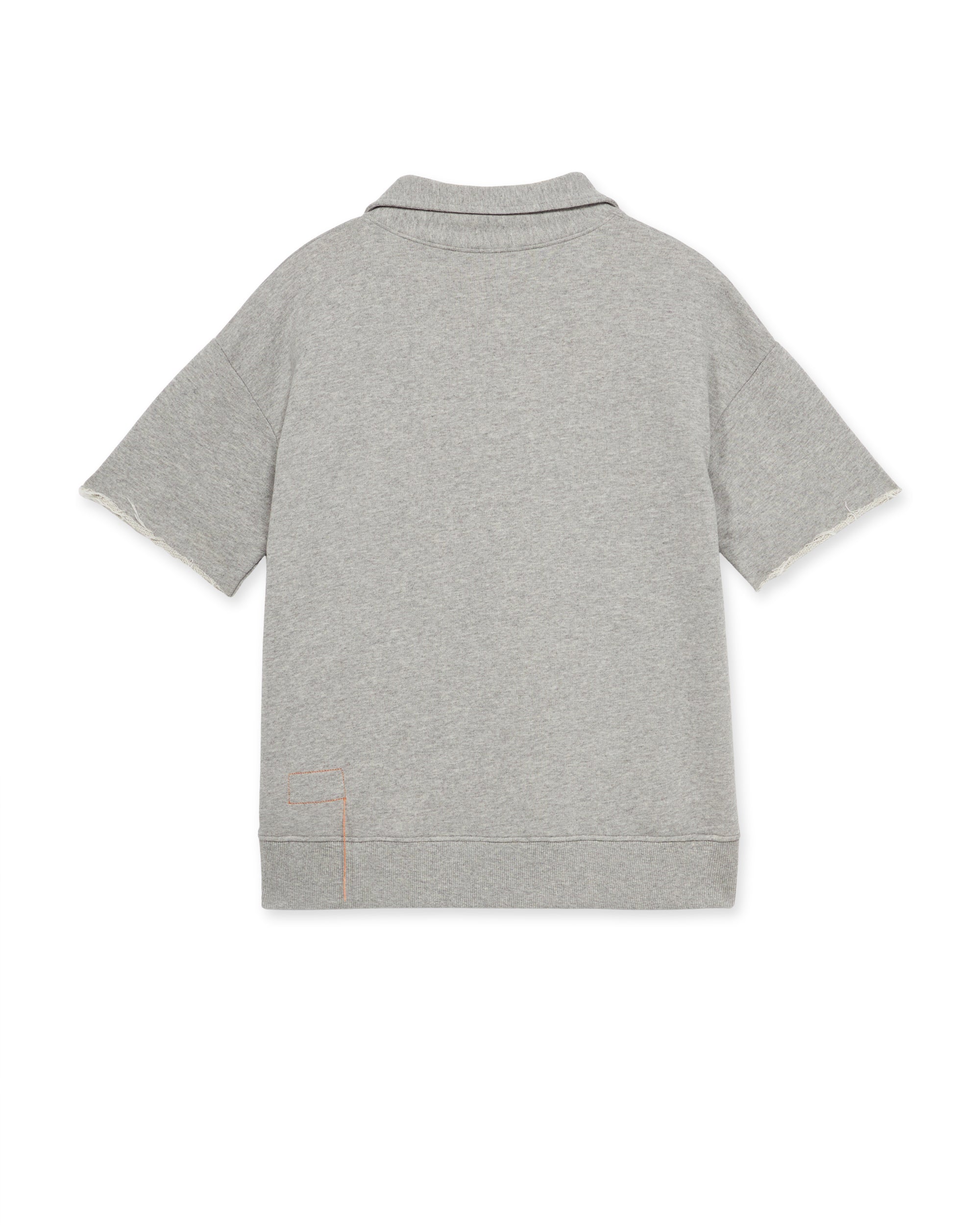 York Polo In Jersey Garzato Con Zip