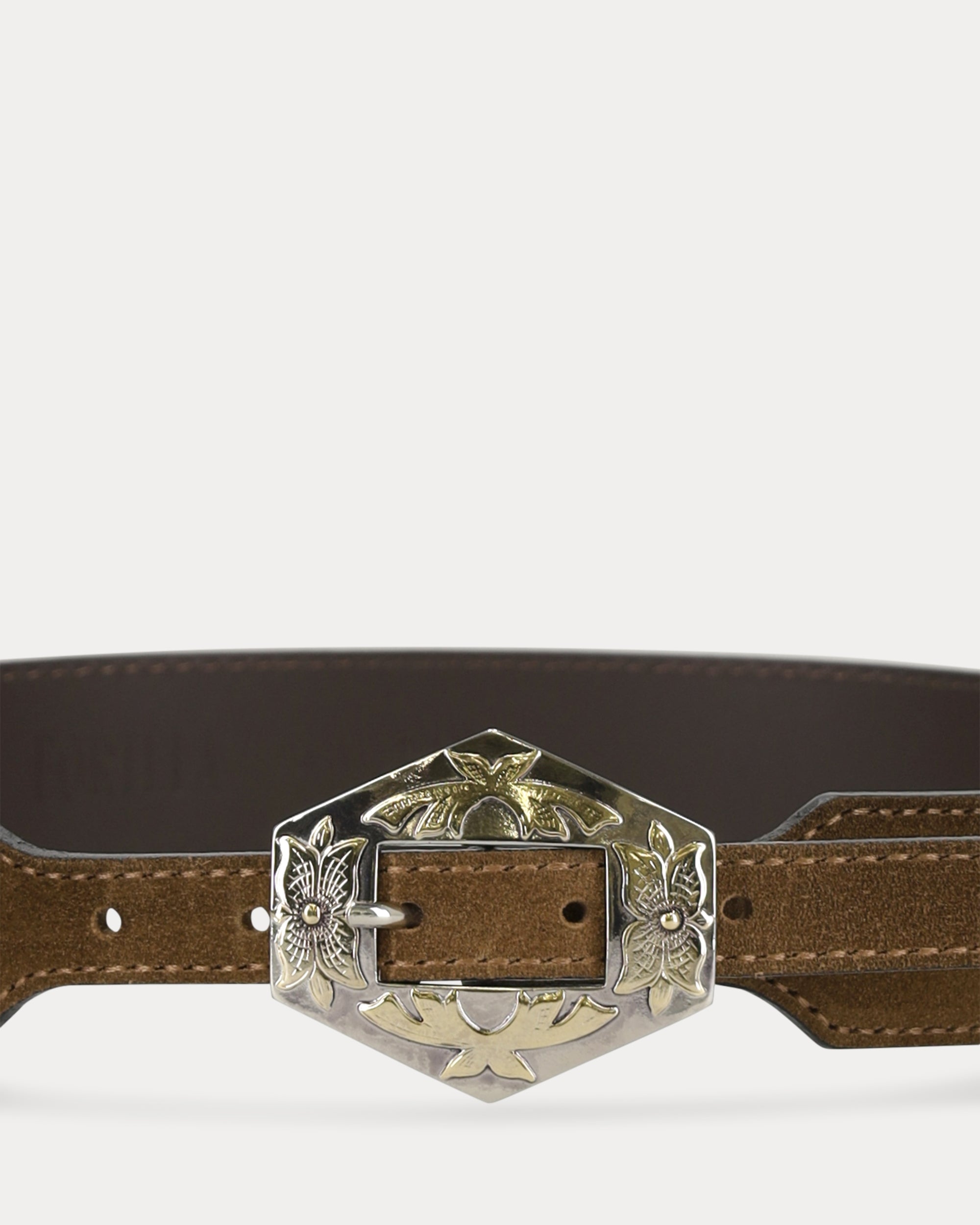Yuchi Cintura in Pelle Scamosciata