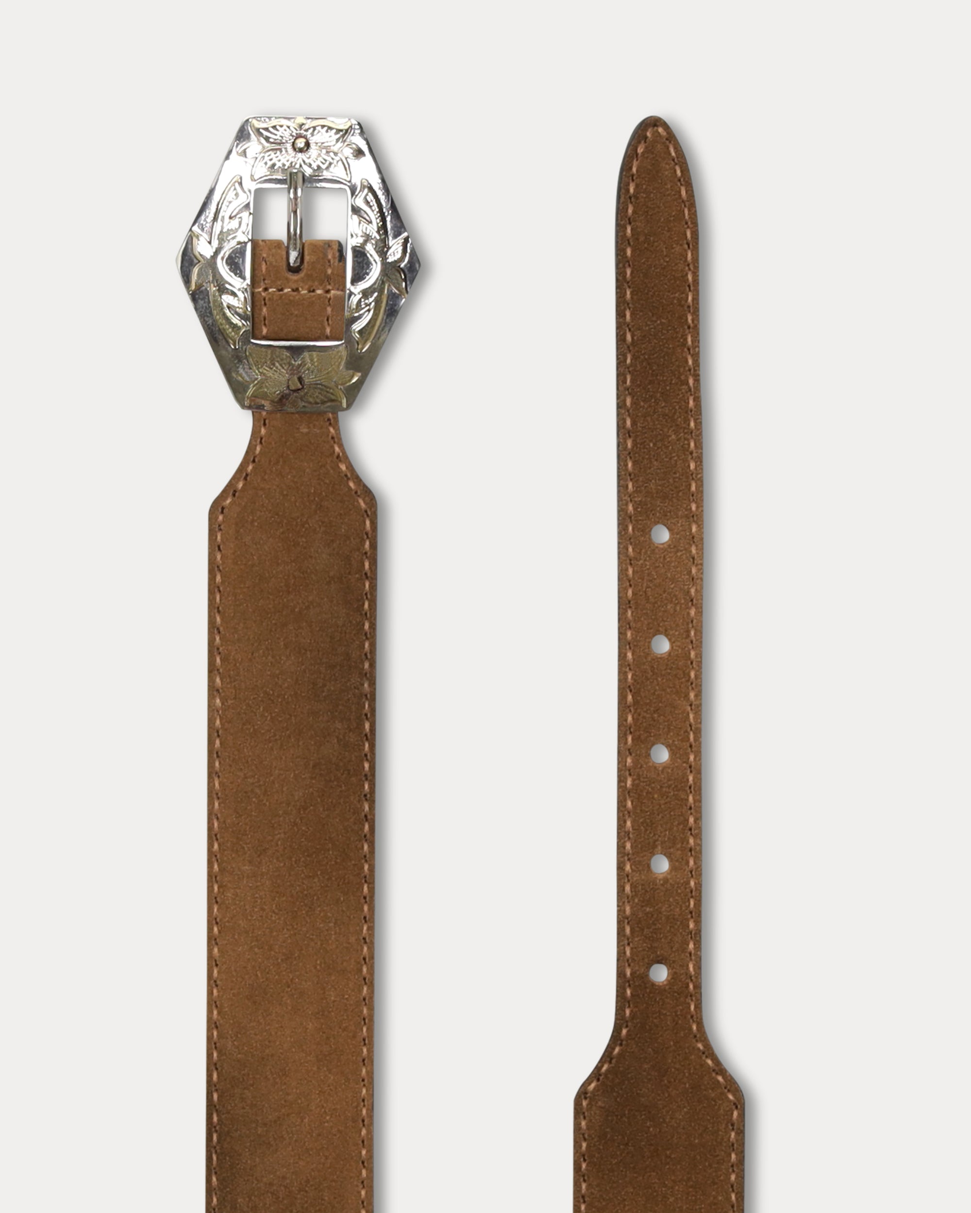Yuchi Cintura in Pelle Scamosciata
