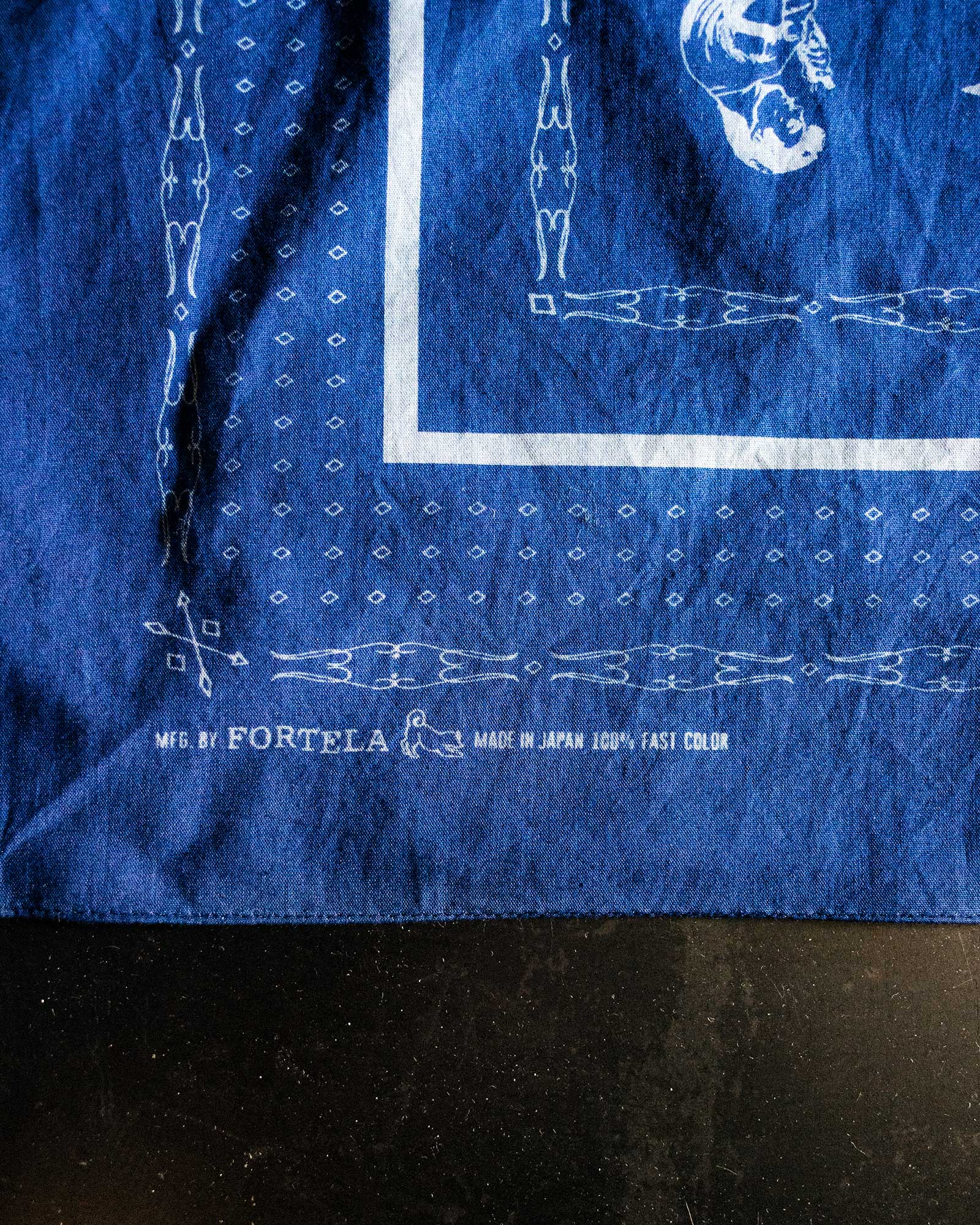 Bandana In Cotone con Stampa Logata