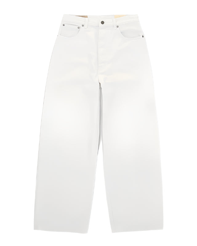 Jaron Pantaloni Gamba Ampia In Bull Di Cotone