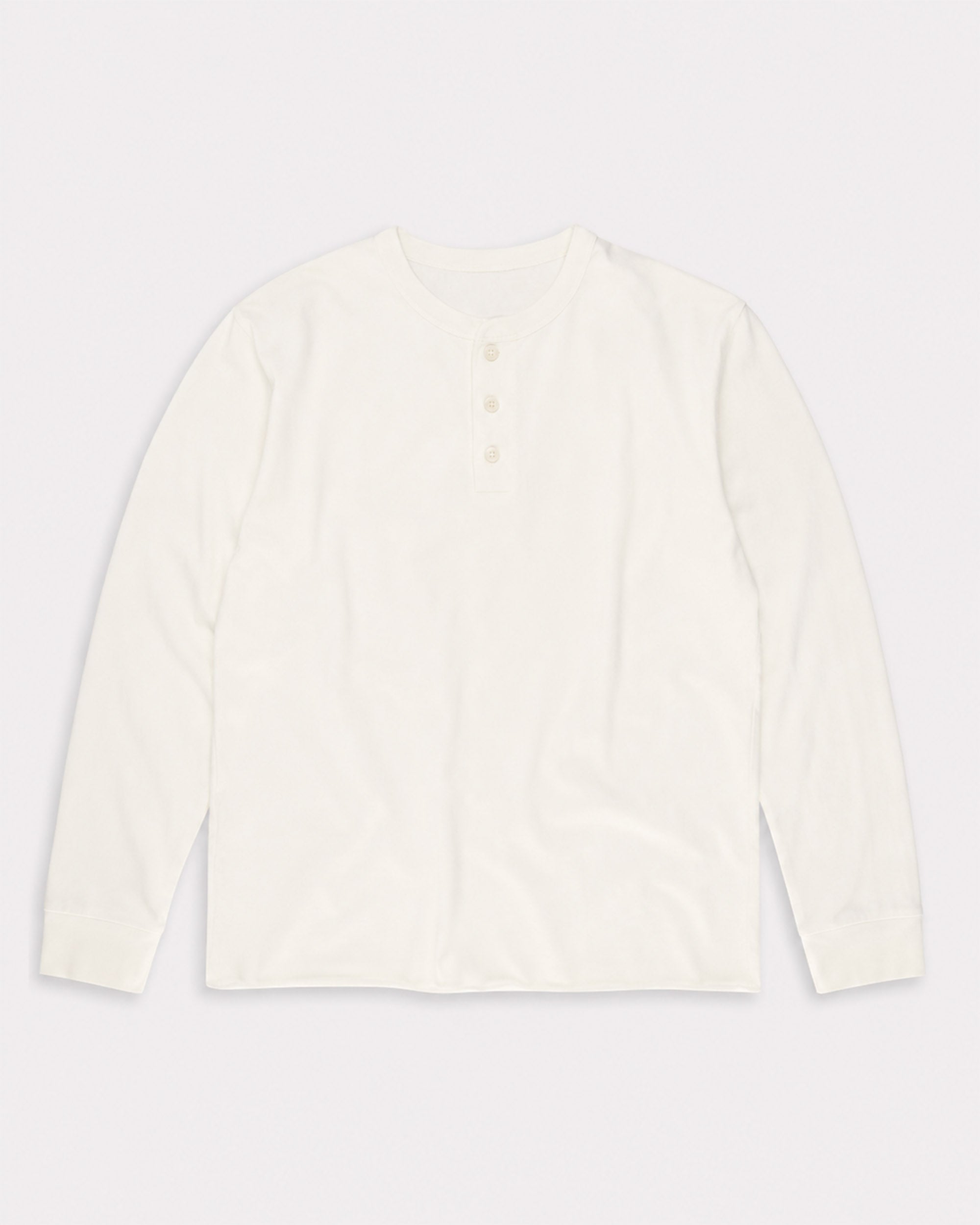 Bliss T-shirt Serafino in Cotone Manica Lunga