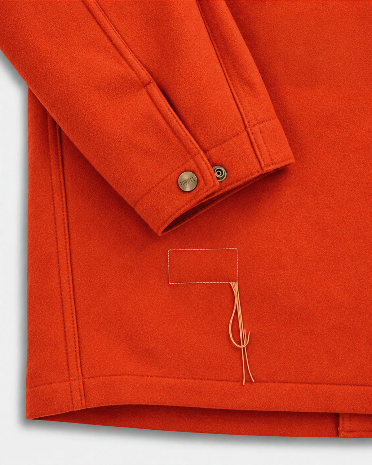 The Cacciatore Jacket in Casentino Virgin Wool - Manteco x Fortela