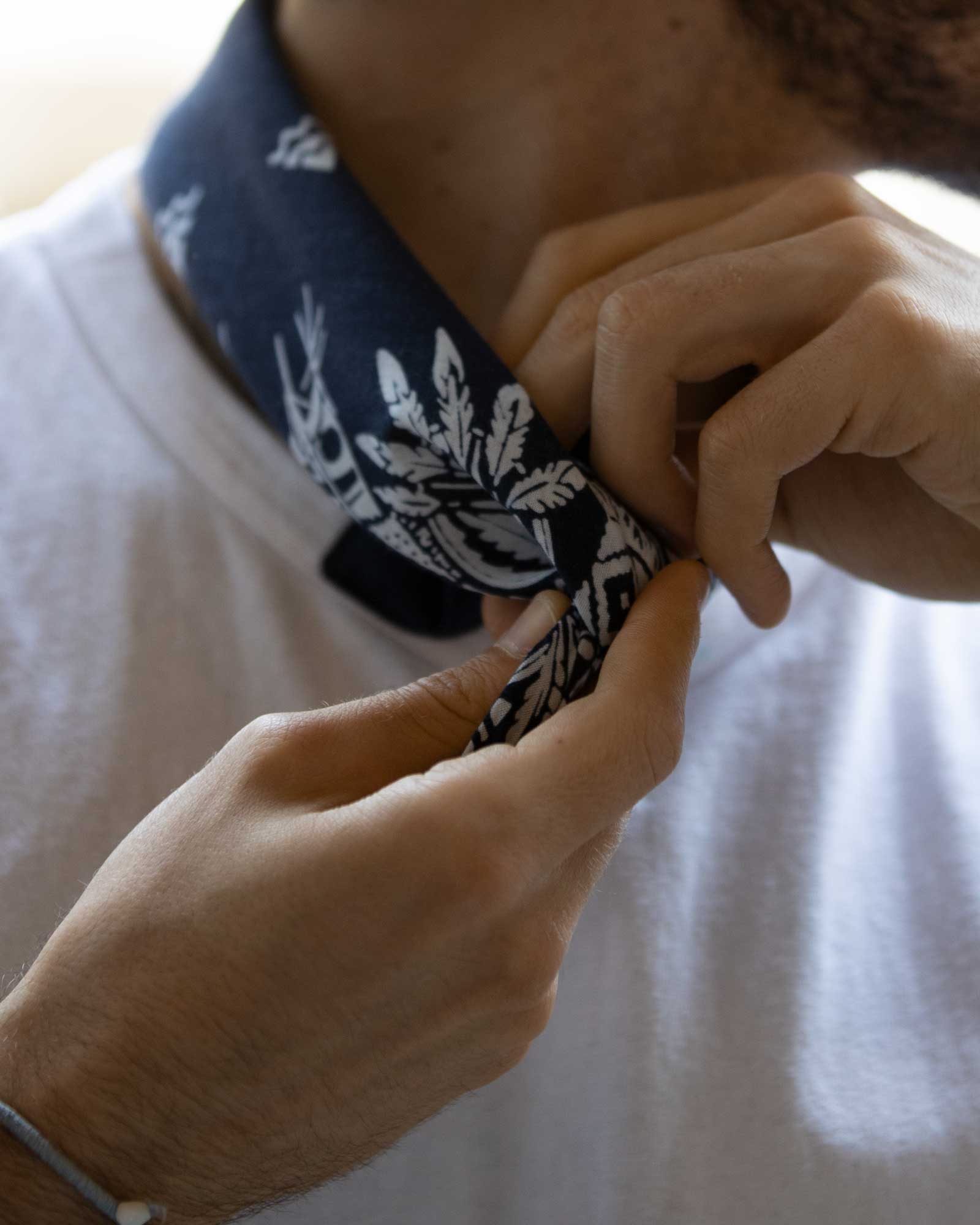 Bandana in Cotone con Stampa "Apach"