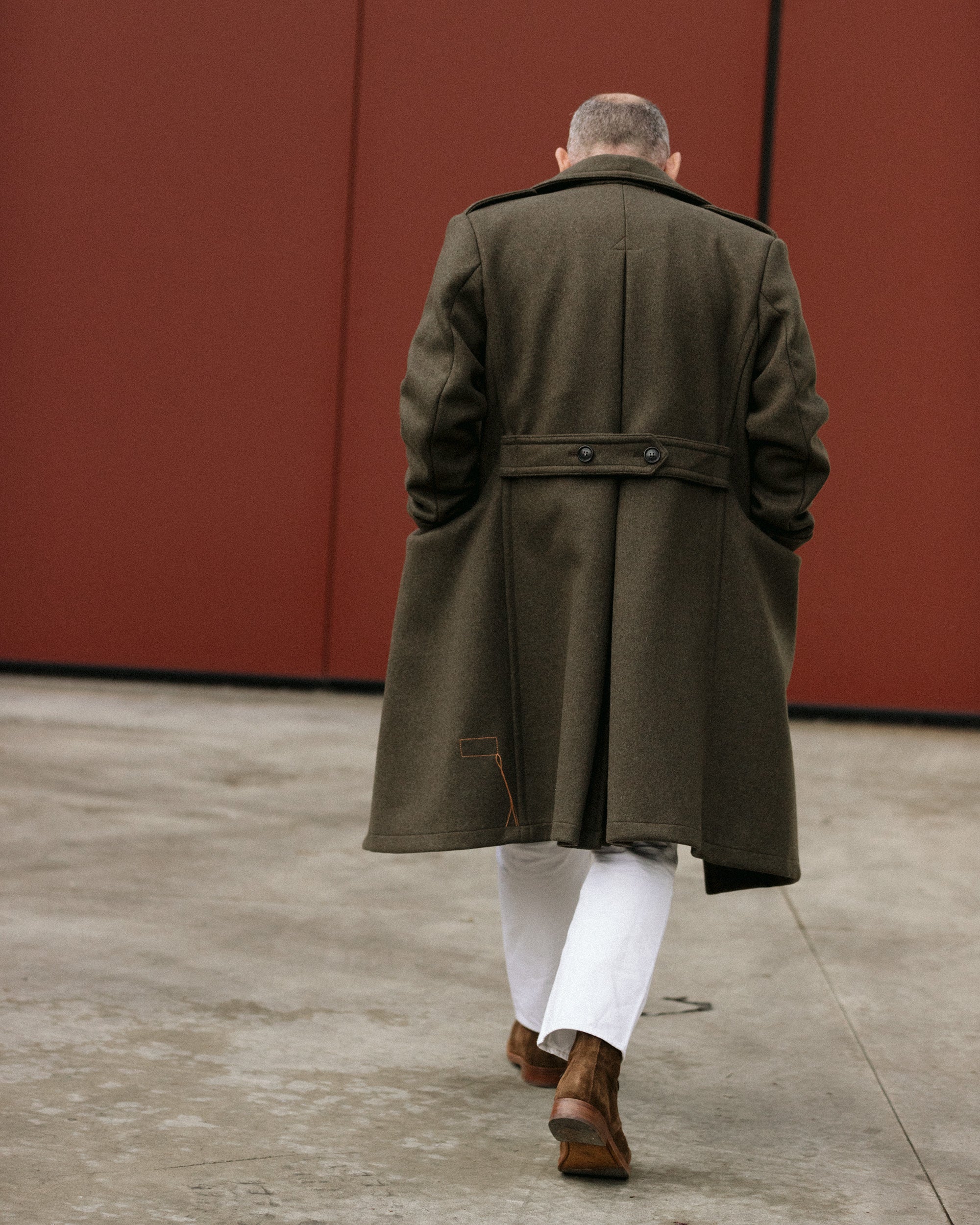 Balbo Cappotto Doppiopetto In Lana