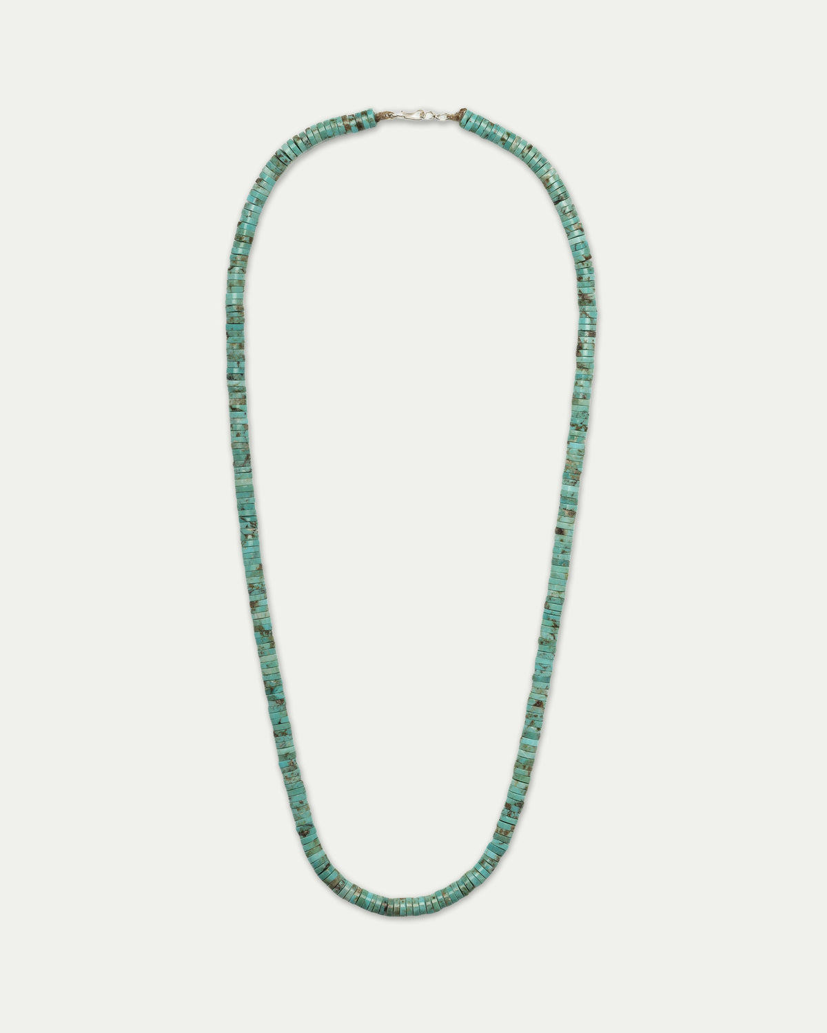 Collana di Perline in Turchese Naturale - 18cm
