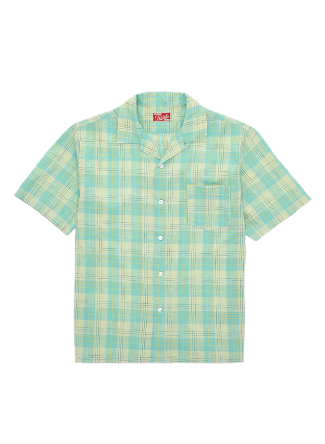 Strike Camicia Bowling In Cotone A Quadri