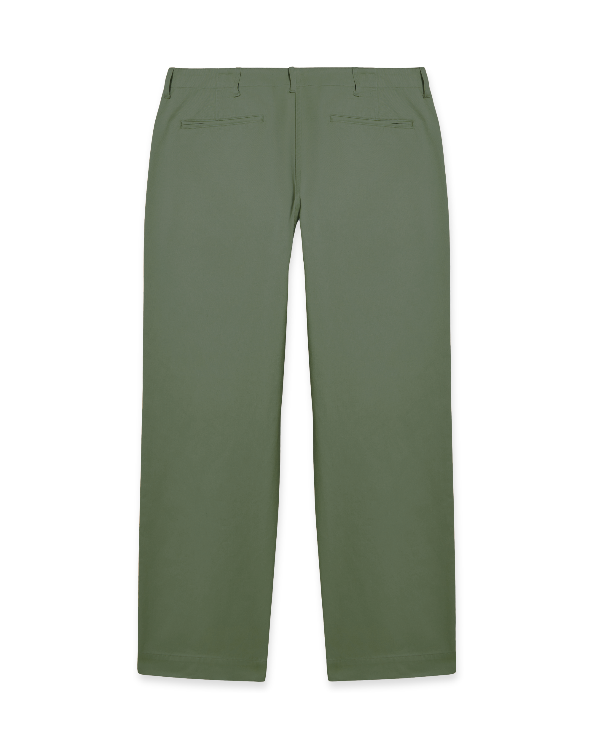 Officer Pantaloni Chino In Cotone Satin