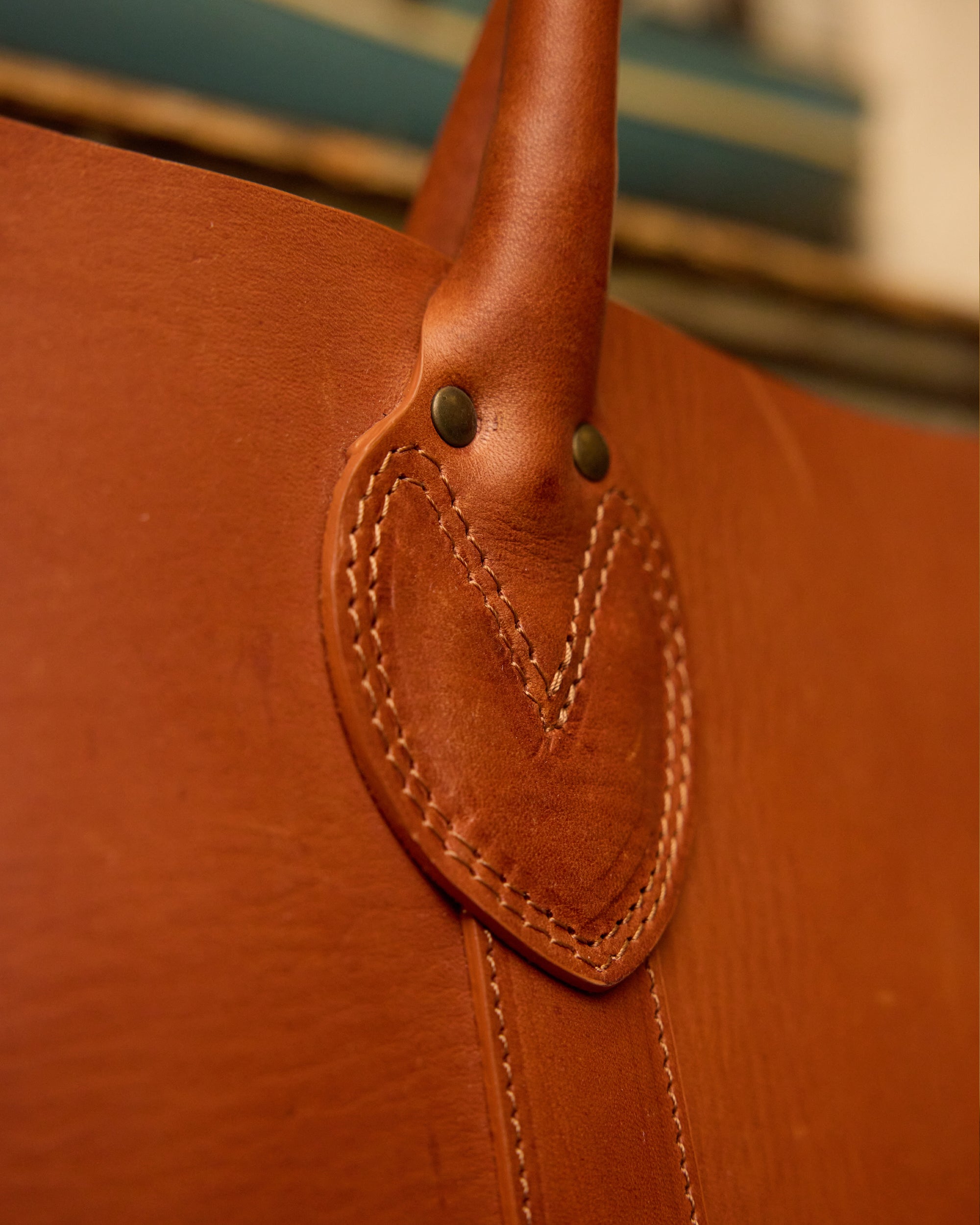 Port Borsa In Pelle di Vitello