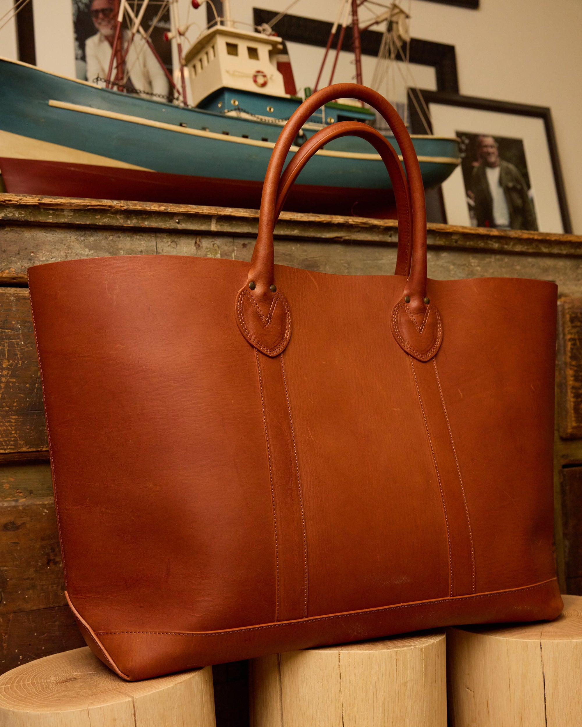 Port Borsa In Pelle di Vitello