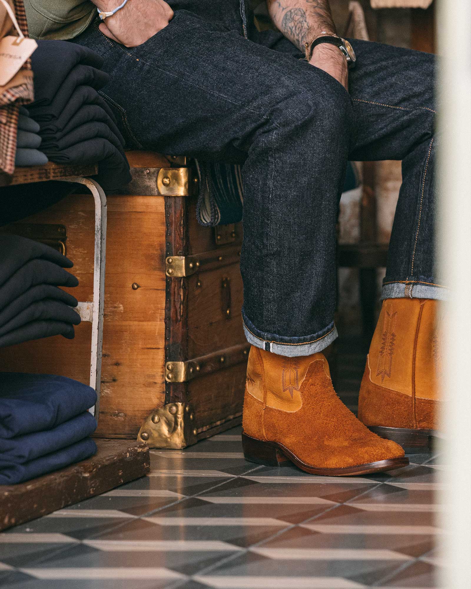 Riosboots Stivali in Pelle Scamosciata