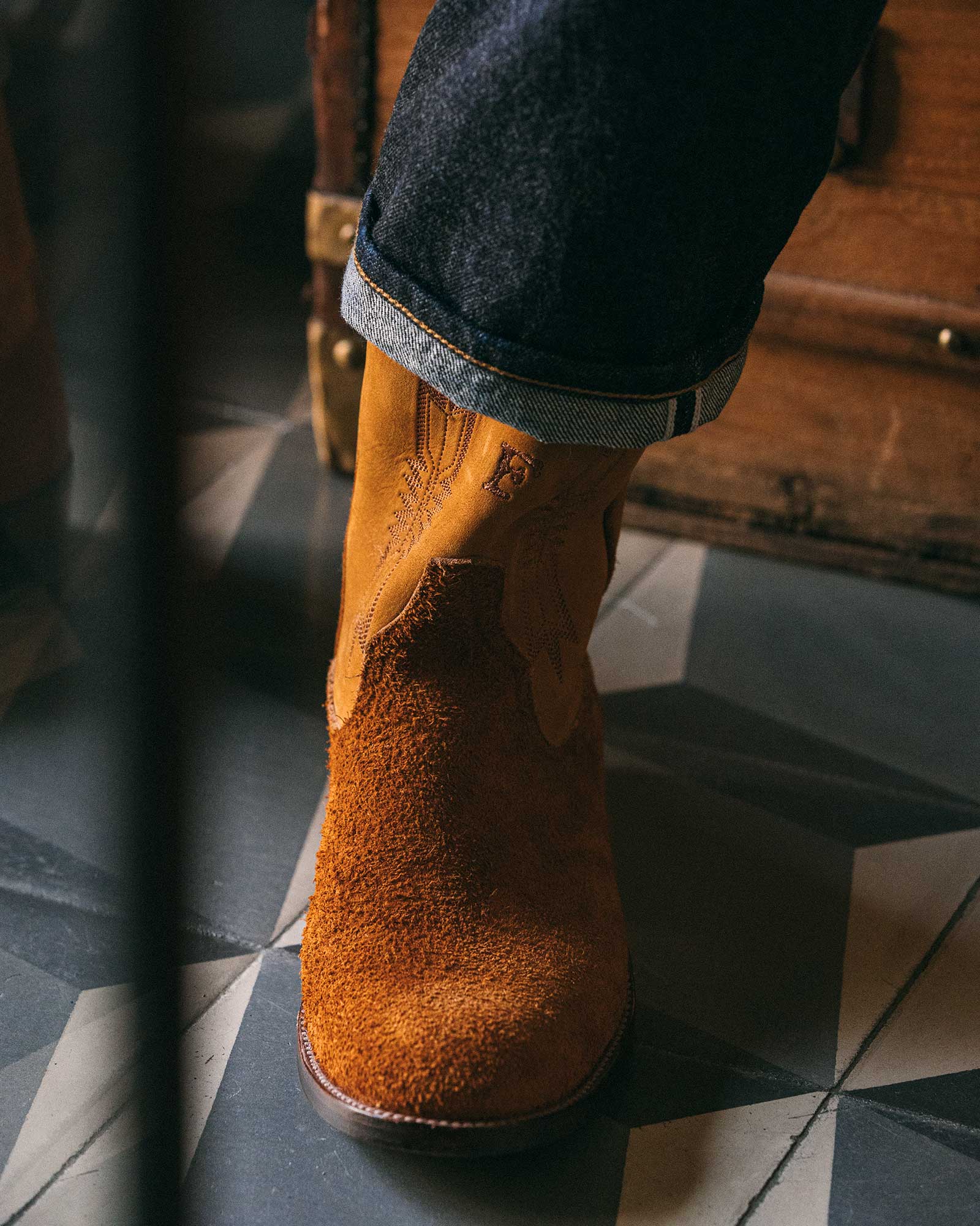 Riosboots Stivali in Pelle Scamosciata