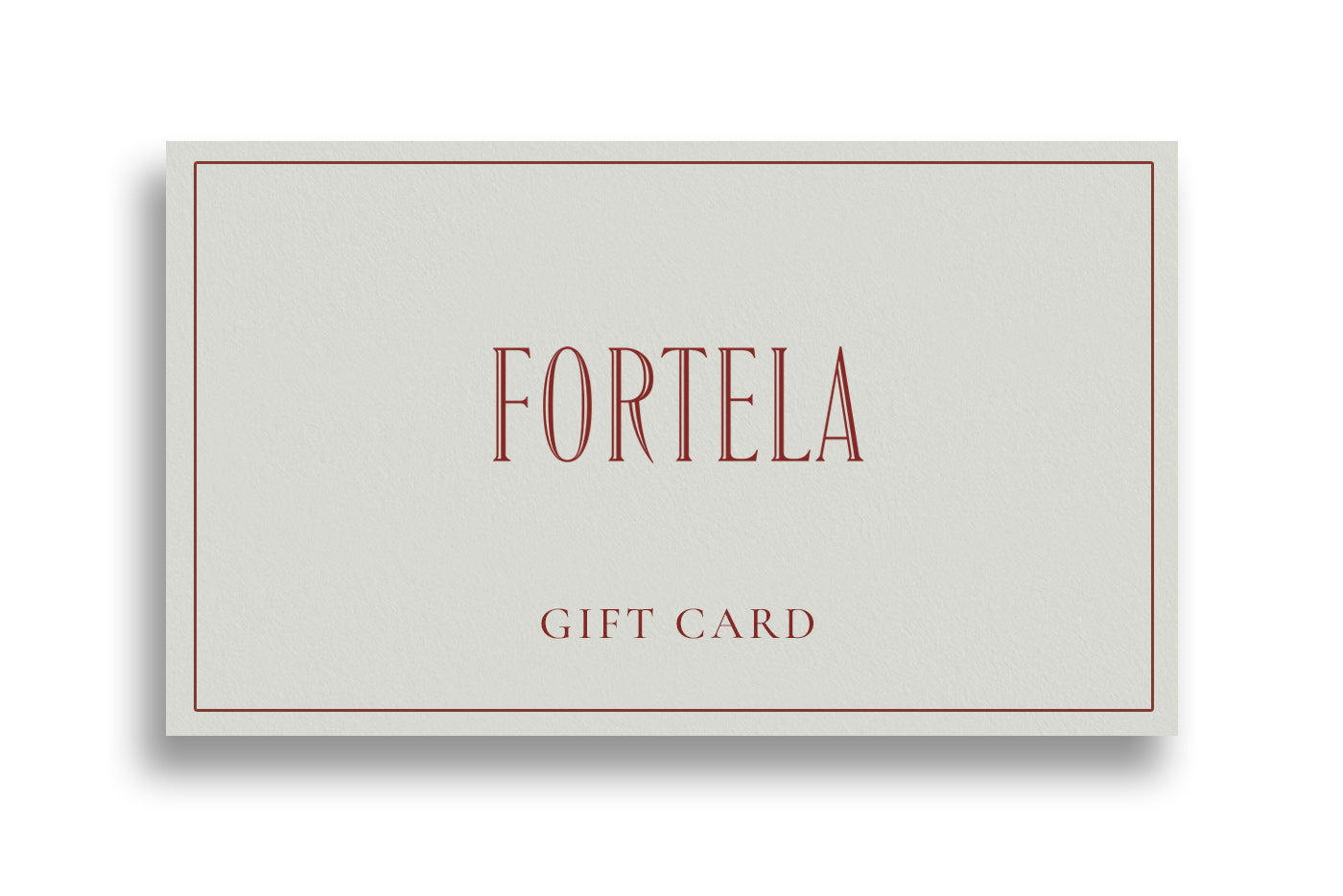 Gift Card Fortela