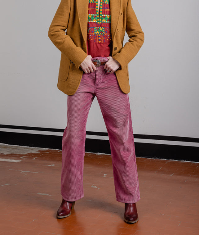 Jamiet Pantaloni Chino In Velluto a Coste